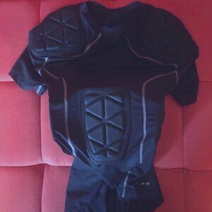 Adidas Adult 5 Pad Force Integrated Football Compression Shirt Men's Sz M